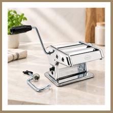 Bezos 150'LIK Metal Çelik Erişte Makarna Makinesi (Küçük) 22