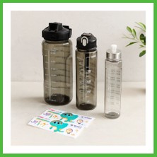 Bezos 3'lü Pipetli Motivasyon Suluk Seti 500/900/2000 ml (Telefonluklu) Arz