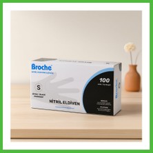 Bezos Nitril Muayene Eldiveni Siyah Pudrasız S 100LÜ Arz