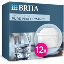 Maxtra Pro Pure Performance Su Filtresi, 12'li Set, Beyaz