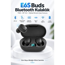 Pukotech E6S Buds Kablosuz Kulakiçi Taşınabilir Bluetooth Kulaklık