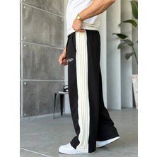 Yazılı Şerit Detaylı Baggy Eşofman