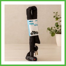 Bezos 150 cm Zincirli Anahtarlı Motor & Bisiklet Kilidi (Bez Kılıflı) Arz