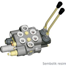 Hema Hv Serisi Yön Kontrol Valfi 40 Lt/dk · 2 Sürgülü · Giriş G1/2" · Iş Portu G1/2"