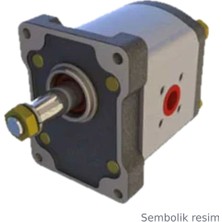 Hema Özel Dişli Pompa 8,2 Cm³/dev · Sağ Dönüş · Sae 19-4 11 Diş Şaft · G (Sae A) Kapak · 1PN082CGS19