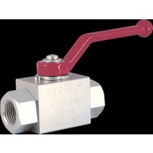 Generic 1/2" Bsp Hidrolik 2-Yollu Küresel Vana