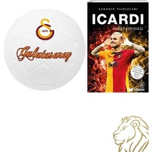 Galatasaray Lisanslı Galatasaray Premıum Futbol Topu + Icardi Kitabı Hediyeli