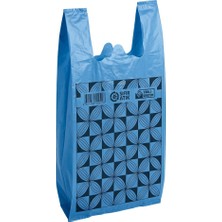 ŞEYLİŞEYLER Şeylişeyler - Orta Boy Mavi Tekel Poşeti A Kalite 5 kg