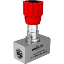 Oleocon 1/4 Gaz Diş Çeksiz Hız Ayar Valfi