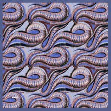 Lavanda-Lavander Batik — Indigo Eşarp