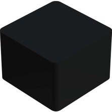 CATEKSSS 30X30 mm Dış Profil Pabucu siyah - 20’li Paket