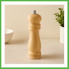 Bezos Ahşap Tuz ve Baharat Öğütücü 15 cm (Çap 4.5 Cm) Arz