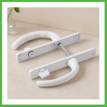 Bezos Pvc Kilitli Banyo/wc Kapı Kolu Beyaz Arz