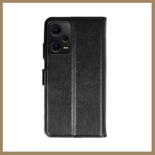 Bezos Redmi Note 12 5g Trend S Kapaklı Kılıf - Siyah 22