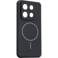 Ulu Pazarlama Xiaomi Redmi Note 13 Pro 4g Mika Pc Magsafe Kapak - Siyah