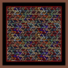 Lavanda-Lavander Prizma — Kırmızı Bandana