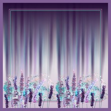 Lavanda-Lavander Lavanda — Mor Eşarp