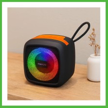 Bezos Kablosuz Taşınabilir Bluetooth Hoparlör (Işıklı, Usb/tf, 1200MAH) Arz