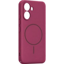 Ulu Pazarlama Xiaomi Poco X7 Pro Mika Pc Magsafe Kapak - Bordo