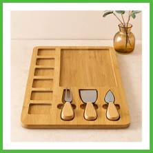 Bezos Mdf 6+1 Bölmeli Kahvaltı Peynir Sunum Panosu 30X39.5 cm Arz