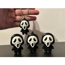 Mini Hayalet Maske Anahtarlık