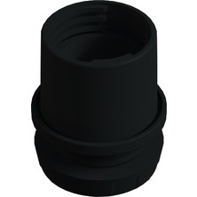CATEKSSS 42 mm Iç Ayarlı Profil Pabucu Siyah - 28’li Paket