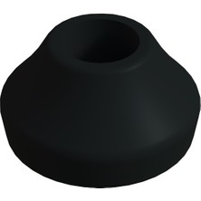 CATEKSSS 10 mm Dış Konik Tel Sandalye Pabucu Siyah - 35’li Paket