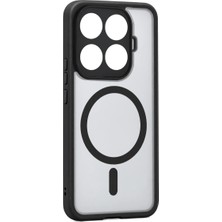 Ulu Pazarlama Xiaomi Mi 15T Pro Loji Magsafe Kapak - Siyah