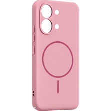 Ulu Pazarlama Xiaomi Poco X8 Pro Max Mika Pc Magsafe Kapak - Pembe