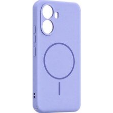 Ulu Pazarlama Xiaomi Poco X8 Pro Mika Pc Magsafe Kapak - Açık Mor