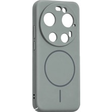 Ulu Pazarlama Xiaomi Mi 17 Ultra Mika Pc Magsafe Kapak - Gri