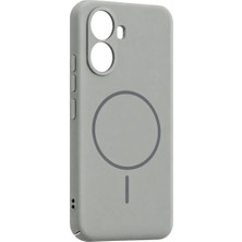 Ulu Pazarlama Xiaomi Poco X8 Pro Mika Pc Magsafe Kapak - Gri
