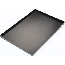 Almetal Alüminyum Köşeli, Kaynaklı Tepsi, Teflon Kaplamalı 60*80*2 cm
