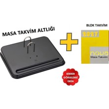 Nova 2027 Masa Takvimi + SİYAH Takvim Altlığı