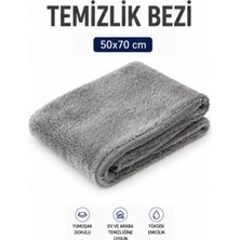 Van Vleck Mikrofiber Temizlik Bezi 50X70 cm – Çok Amaçlı Mutfak, Cam, Ayna, Mobilya ve Ev Temizlik Bezi