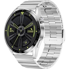 Conocer Huawei Watch Gt6 Gt5 Gt4 Gt3 Gt2 Gt2e - Gt6 Pro Gt5 Pro Gt3 Pro Gt2 Pro (46MM) Metal Çelik Kordon Kayış