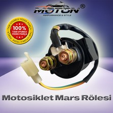 Moton Universal Motosiklet Marş Otomatiği / Marş Rölesi (Soketli 12V)