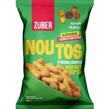 Züber Noutos Fırınlanmış Nohut Cipsi Kajun Baharatlı 55 gr
