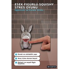 Alfa Brand Eşek Squishy Stres Oyuncağı 12 Adet Yumuşak Esnek Sıkılabilir Figür Seti BX-316715