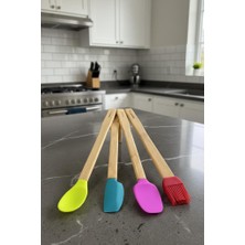 BAMBUM ZOLLY - 4'LÜ SPATULA SETİ BÜYÜK