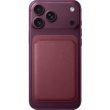 Sneezy Iphone 18 Pro -18 Pro Max Uyumlu Birinci Sınıf Magsafe Cüzdan Magsafe Deri Kartlık