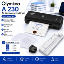 Olymkea A230S 4IN1SET Laminasyon Makinesi ( A4 )