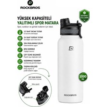 Rockbros Paslanmaz Çelik Termos Sporcu Matarası 550 ml