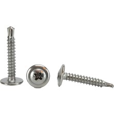 CATEKSSS 3,9X19 Rysb Matkap Uçlu Vida Pul Başlı - 55’li Paket