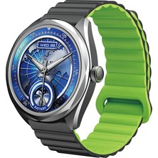 Oraimo Watch Nova 2r OSW-834 1,43 Inç Amoled Akıllı Saat, Dark Chrome