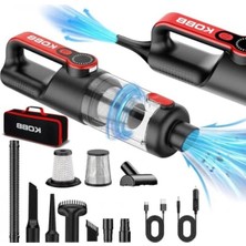 Die Grup 12V Şarjlı Süpürge, Kömürsüz Motor ve 8 Parça Aksesuar Seti