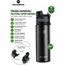 Rockbros Paslanmaz Çelik Termos Sporcu Matarası 550 ml