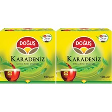 Karadeniz Süzen Poşet 100X2 gr Bergamot Aromalı Çay (2 Paketi)