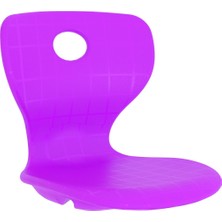 CATEKSSS Monoblok Sandalye Oturağı Plastik Sandalye Tablası - Fuşya - 50’li Paket