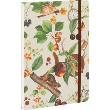 Journal Dotted A5 Autum Dream - Sert Kapaklı Not Defteri, A5 Not Defteri, A5 Noktalı Günlük, Yet
